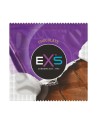 Préservatifs x2 lubrifiés en latex goût chocolat 54mm - EXS400CHOCO Préservatifs x2 lubrifiés en latex goût chocolat 54mm - EXS400CHOCO