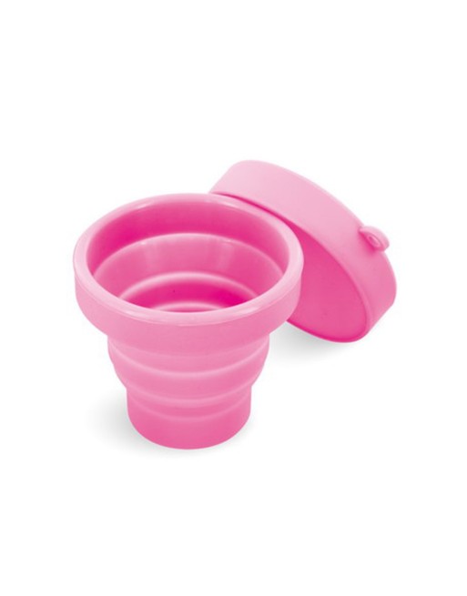 Boîte de stérilisation Rose pliable Yoba Nature - CC526005 Boîte de stérilisation Rose pliable Yoba Nature - CC526005