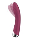 Vibromasseur USB tête rotative point G rouge Spinning Vibe 1 Satisfyer - CC597855
