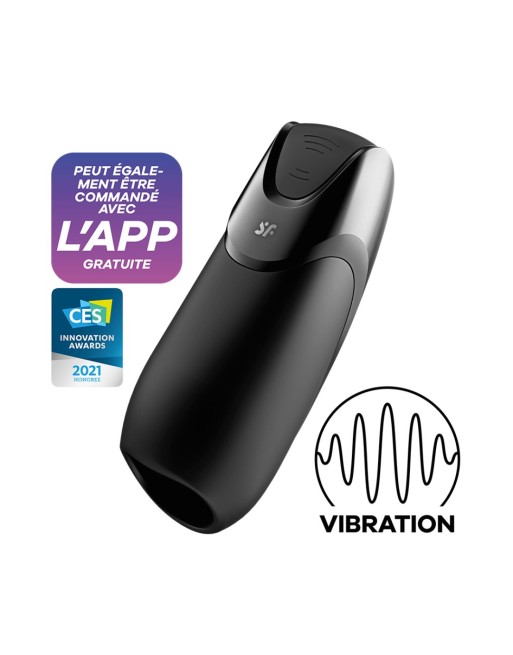 Masturbateur connecté vibrant USB Men Vibration Satisfyer - CC597816 Masturbateur connecté vibrant USB Men Vibration Satisfyer - CC597816