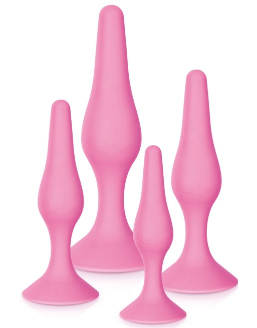 Coffret 4 plugs plaisir anal roses - CC5700900050 Coffret 4 plugs plaisir anal roses - CC5700900050