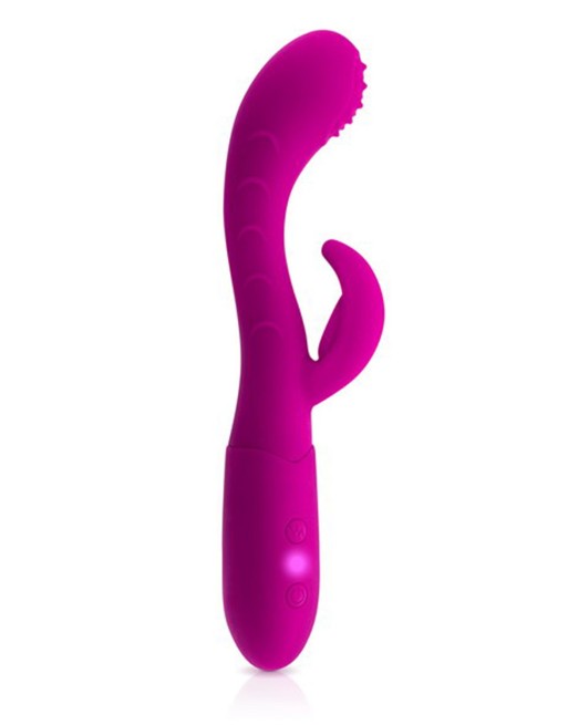 Vibromasseur rabbit Bess rose USB point G 10 programmes - CC531062 Vibromasseur rabbit Bess rose USB point G 10 programmes - CC531062