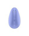 Stimulateur clitoridien par onde de pression sans contact et par vibration USB violet et rose, Pixie Dust Satisfyer - CC597836
