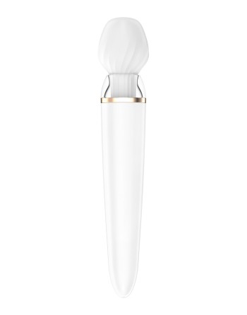 Double wand blanc connecté USB Double Wand-er Satisfyer - CC597756