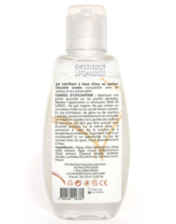 Lubrifiant à base d'eau 100% naturel Chocolat Cookie 90 ml - SEZ088