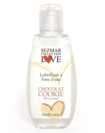 Lubrifiant à base d'eau 100% naturel Chocolat Cookie 90 ml - SEZ088