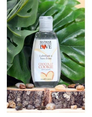 Lubrifiant à base d'eau 100% naturel Chocolat Cookie 90 ml - SEZ088