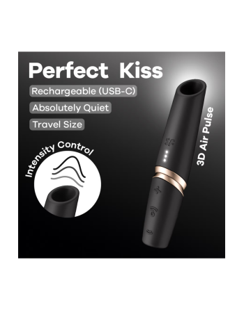 Stimulateur clitoridien de voyage Perfect Kiss Satisfyer - CC597872