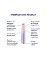 Stimulateur clitoridien de voyage Bold Kiss Satisfyer - CC597873