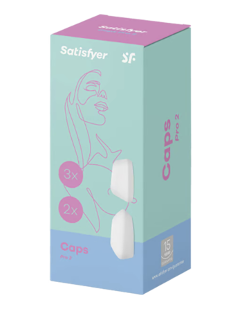 Capuchons interchangeables x5 pour Satisfyer Pro2 - CC597868