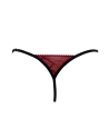 String bordeaux avec anneaux détachables - PM05GOPC-BRED
