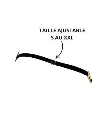 String bordeaux avec anneaux détachables - PM05GOPC-BRED
