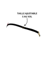 String bordeaux avec anneaux détachables - PM05GOPC-BRED