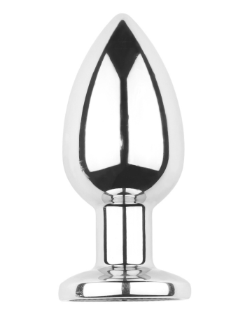 Plug vibrant acier inoxydable anal taille S avec télécommande, USB - RY-207-S