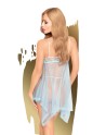 Nuisette et string assorti Bleu Naughty doll - PH0085BLU Nuisette et string assorti Bleu Naughty doll - PH0085BLU