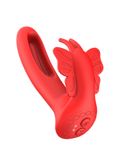 Vibromasseur FLY PULSE Papillon à Double Action Télécommandé - SX-ST30
