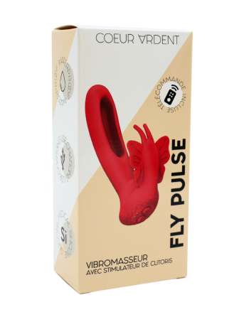 Vibromasseur FLY PULSE Papillon à Double Action Télécommandé - SX-ST30