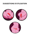 Vibromasseur TICKLE Double Stimulation – USK-V30