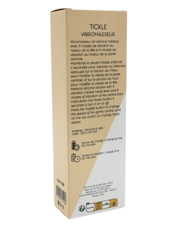 Vibromasseur TICKLE Double Stimulation – USK-V30