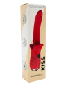 Vibromasseur Rouge Ultra-Souple KISS – USK-V35