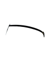 String noir en dentelle avec bijou et chaîne dorée - PM06G-BBLK