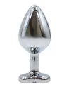 Plug bijou en aluminium bijou coeur violet Medium - RY-014PUR