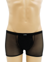 Boxer noir semi opaque - LM2502-67BLK Boxer noir semi opaque - LM2502-67BLK