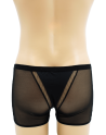 Boxer noir semi opaque - LM2502-67BLK Boxer noir semi opaque - LM2502-67BLK