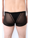 Boxer noir semi opaque - LM2502-67BLK Boxer noir semi opaque - LM2502-67BLK