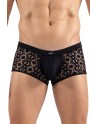 Boxer noir résille brodée Shinny - LM2407-67BLK Boxer noir résille brodée Shinny - LM2407-67BLK