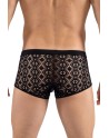 Boxer noir résille brodée Shinny - LM2407-67BLK Boxer noir résille brodée Shinny - LM2407-67BLK