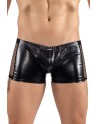 Boxer noir Black Desire en simili cuir - LM2401-67BLK Boxer noir Black Desire en simili cuir - LM2401-67BLK