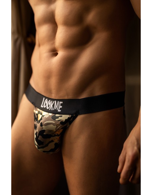 Slip imprimé camouflage argenté ARMY - LM2306-61CAM Slip imprimé camouflage argenté ARMY - LM2306-61CAM
