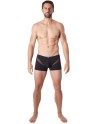 Boxer noir sexy avec fine résille en V - LM805-67BLK Boxer noir sexy avec fine résille en V - LM805-67BLK