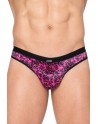 String imprimé rose et noir New Look - LM2299-02PKB String imprimé rose et noir New Look - LM2299-02PKB