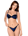 Ensemble 3 pièces Mapalé en velours floral - MAL8938BKB Ensemble 3 pièces Mapalé en velours floral - MAL8938BKB
