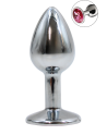 Plug bijou en aluminium bijou rose Small - RY-001PNK Plug bijou en aluminium bijou rose Small - RY-001PNK