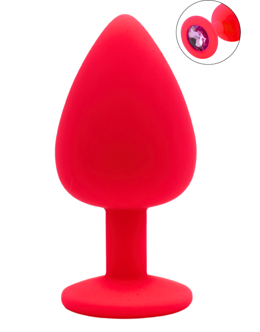 Plug bijou rose Large PINKY - RY-069PNK Plug bijou rose Large PINKY - RY-069PNK