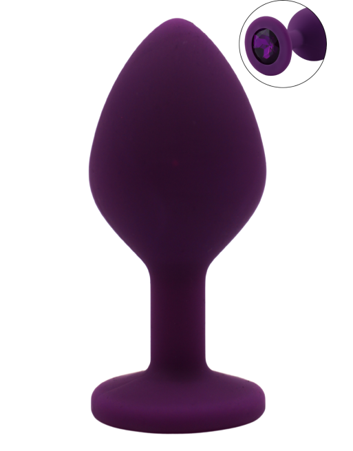 Plug bijou violet Medium PURPY - RY-068PUR