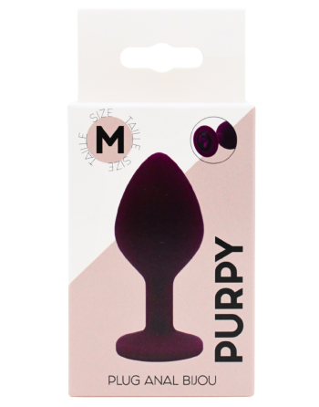 Plug bijou violet Medium PURPY - RY-068PUR