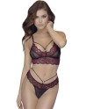 Ensemble soutien-gorge et string en dentelle et résille - R2213788 Ensemble soutien-gorge et string en dentelle et résille - R2213788