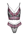 Ensemble soutien-gorge et string en dentelle et résille - R2213788 Ensemble soutien-gorge et string en dentelle et résille - R2213788